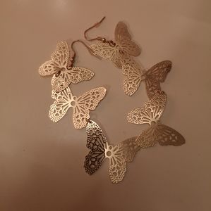 Butterfly earring